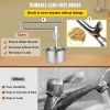VEVOR Pot Filler Faucet, Solid Brass Commercial Wall Mount Kitchen Stove Faucet with Gold Brushed Finish