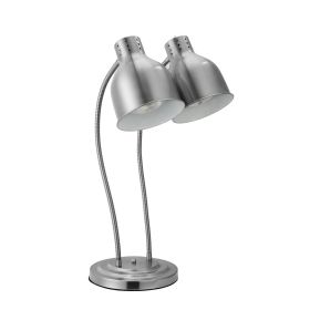Commercial Food Heat Lamp 2-head Electric Catering for Food Restaurant & Buffet